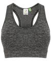 Women's seamless sports bra