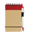 Zuse A7 recycled jotter notepad with pen