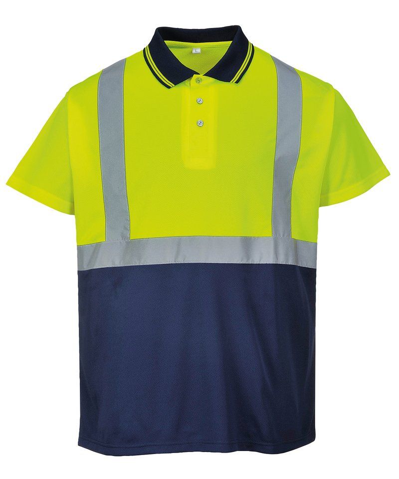 Hi-vis two-tone polo shirt (S479)