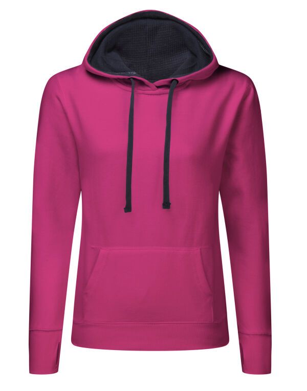 Ladies' Contrast Hoodie