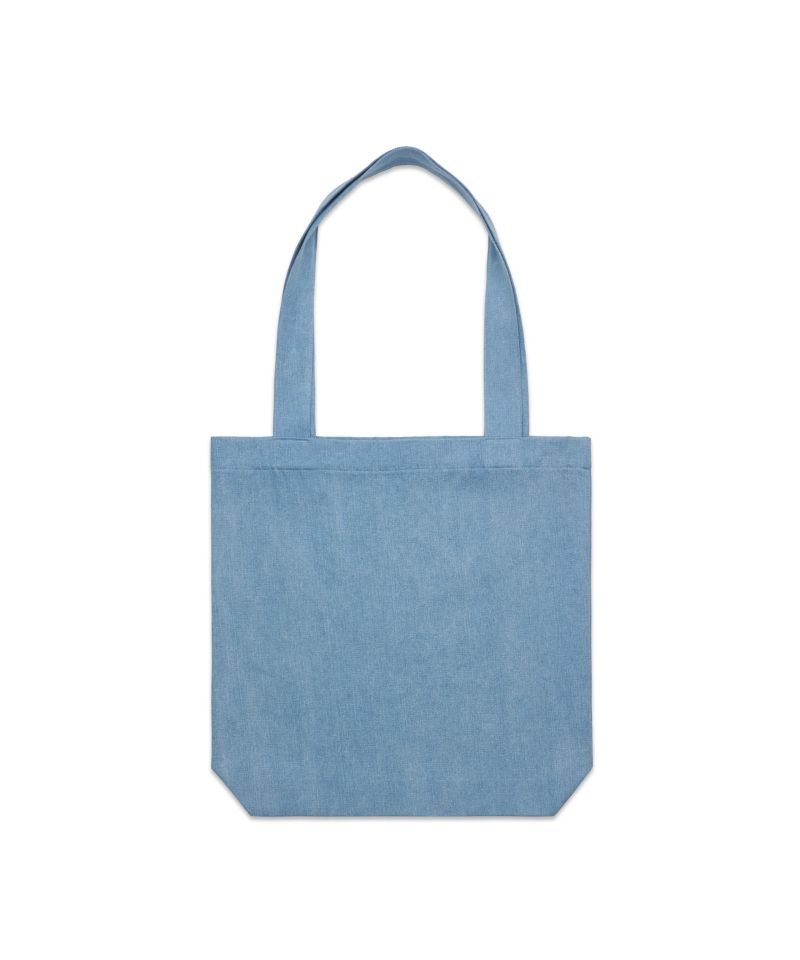DENIM CARRIE TOTE - 1012