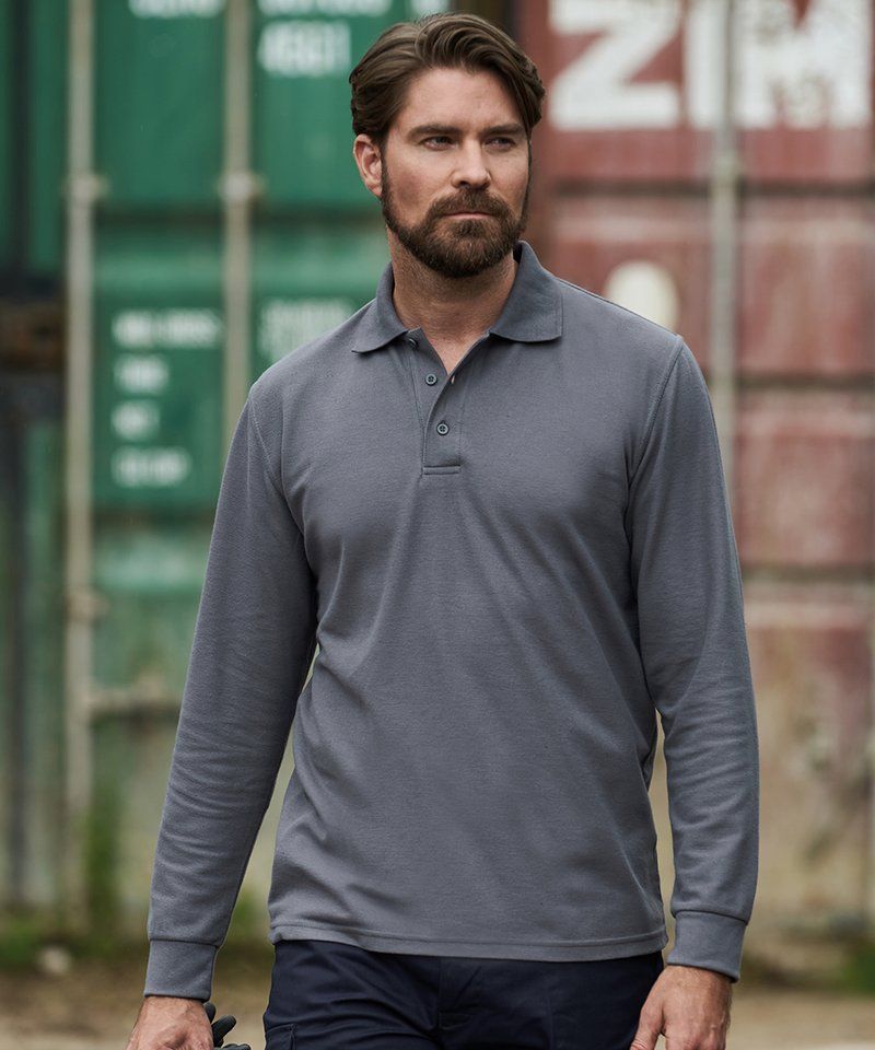 Pro long sleeve polo