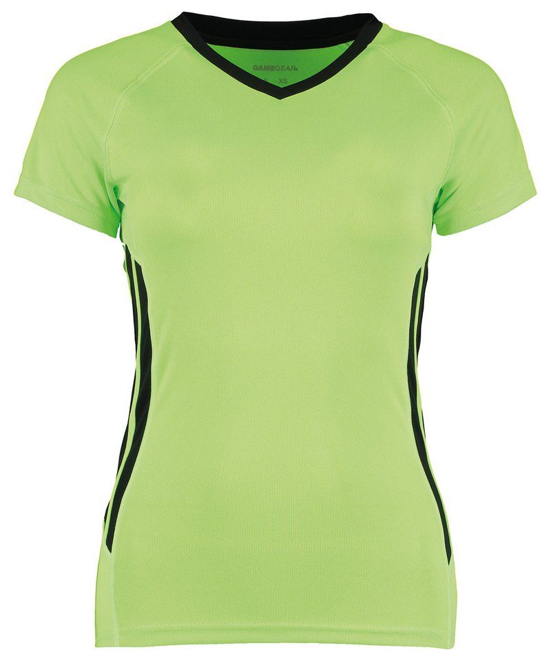 Adults Womens Gamegear Cooltex Training T-Shirt V Neck Casual Sports Top UK 