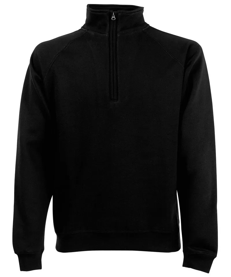 Fruit of the Loom Premium 70/30 zip-neck sweatshirt | Custom Planet