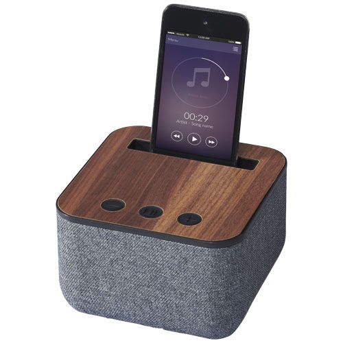 Shae fabric and wood Bluetooth® speaker