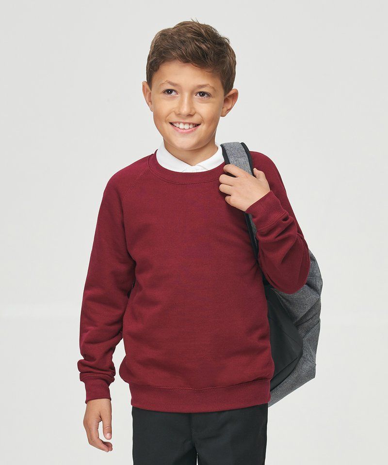Kids Academy raglan sweatshirt