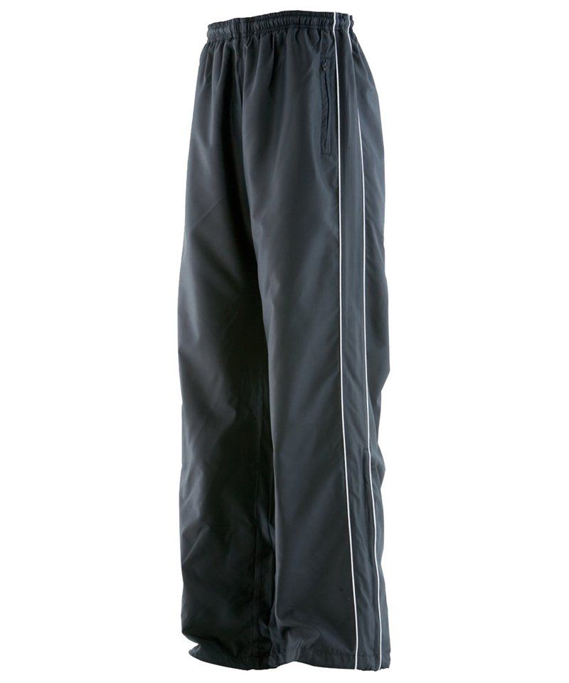 Piped showerproof track pant