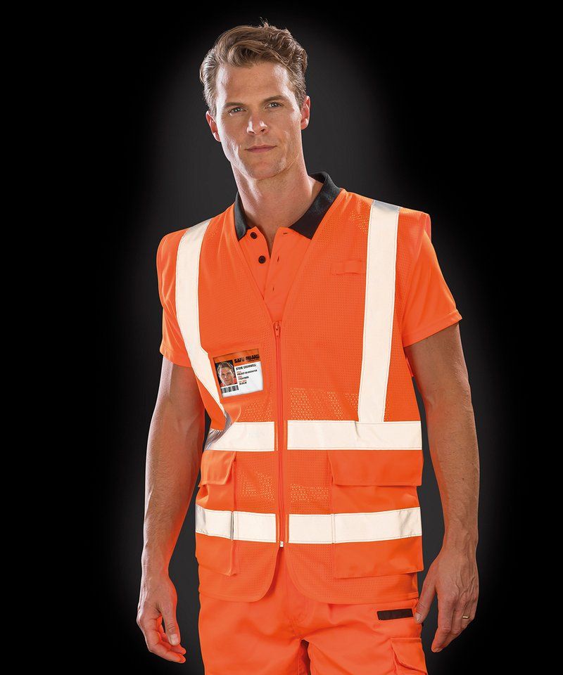 Executive cool mesh safety vest