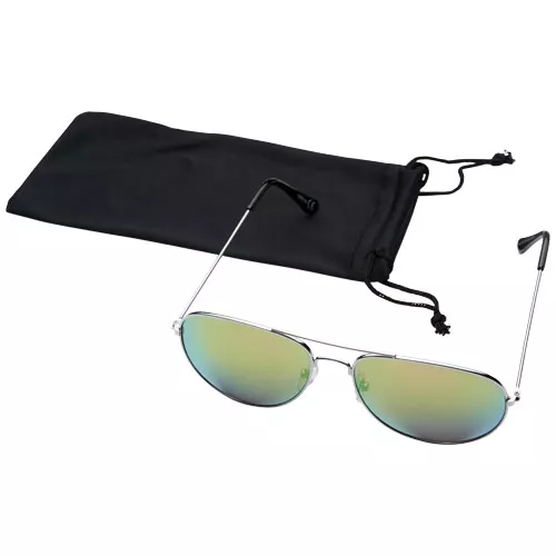 Custom Planet Aviator sunglasses with coloured mirrored lenses Custom Planet