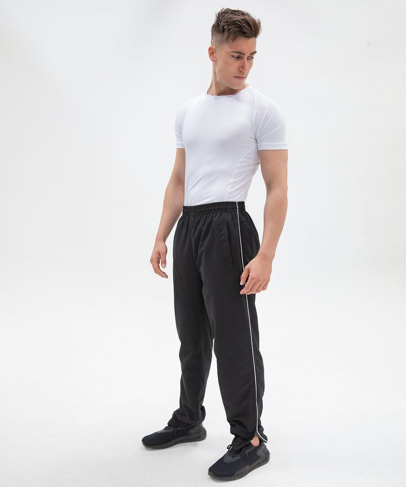Piped track bottoms