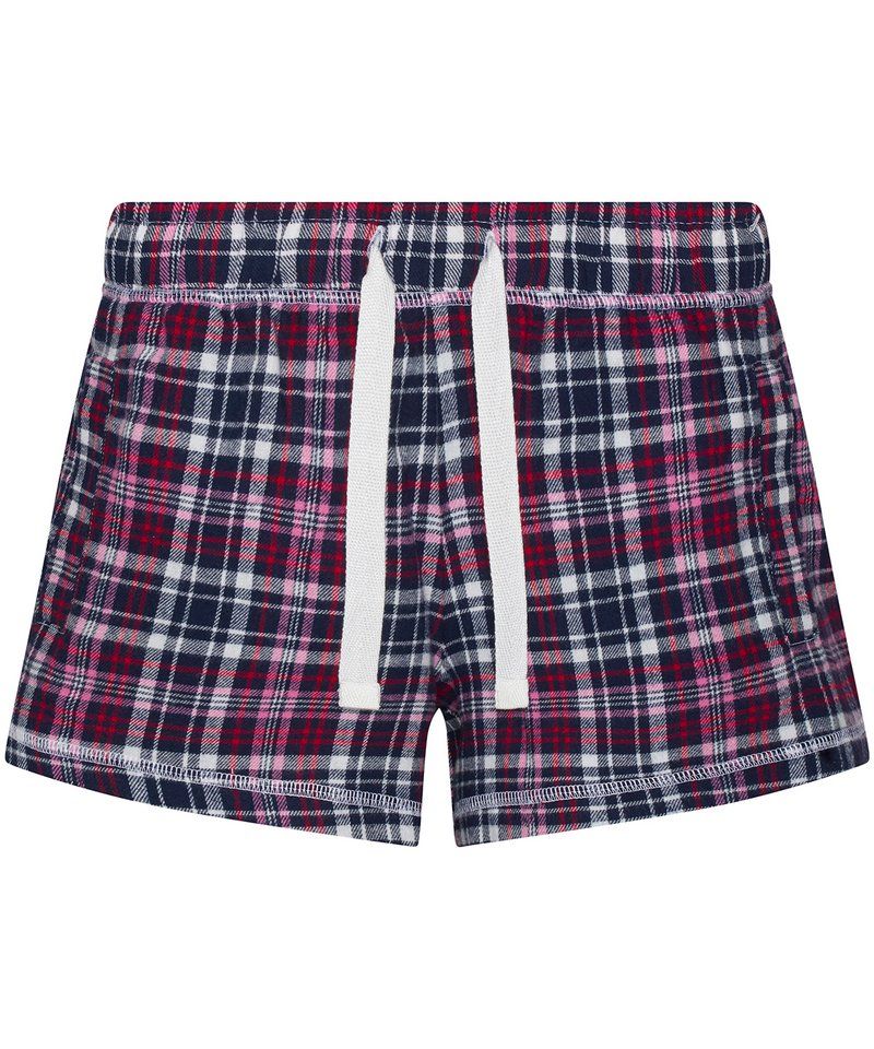 Gals flannel shorts
