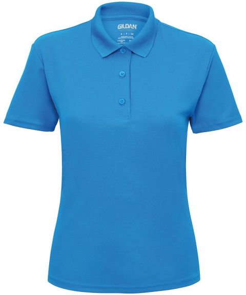 Women's performance double piqué sport shirt