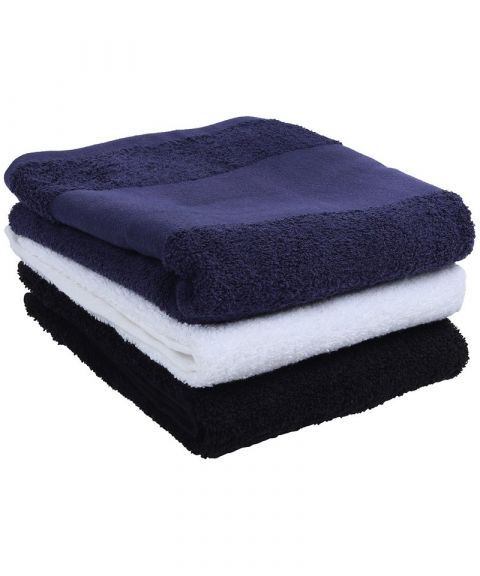 Printable border hand towel