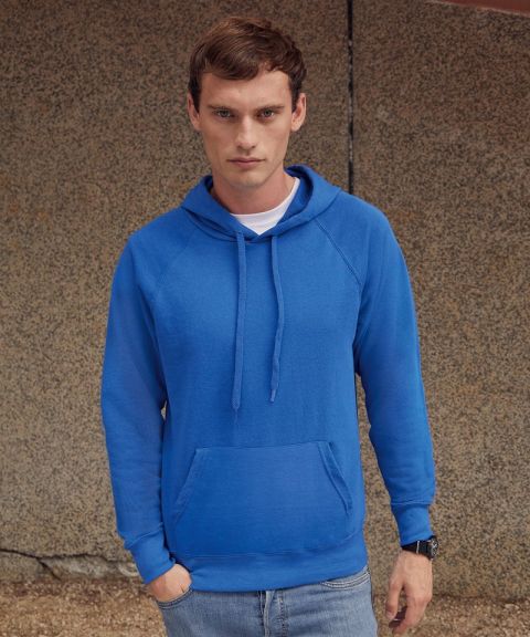 Lightweight hooded sweatshirt