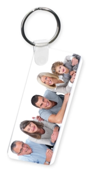 Rectangular Key Ring - 75mm x 30mm