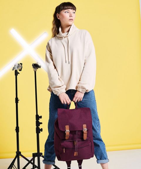 Vintage laptop backpack