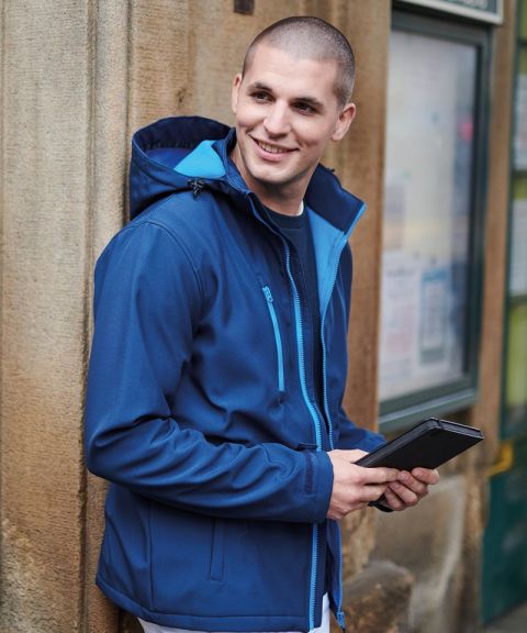 Venturer 3-layer hooded softshell jacket