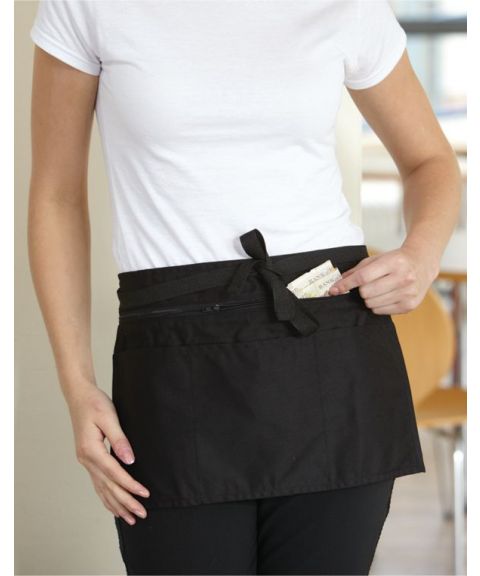 Full Zip Multi-Pocket Apron